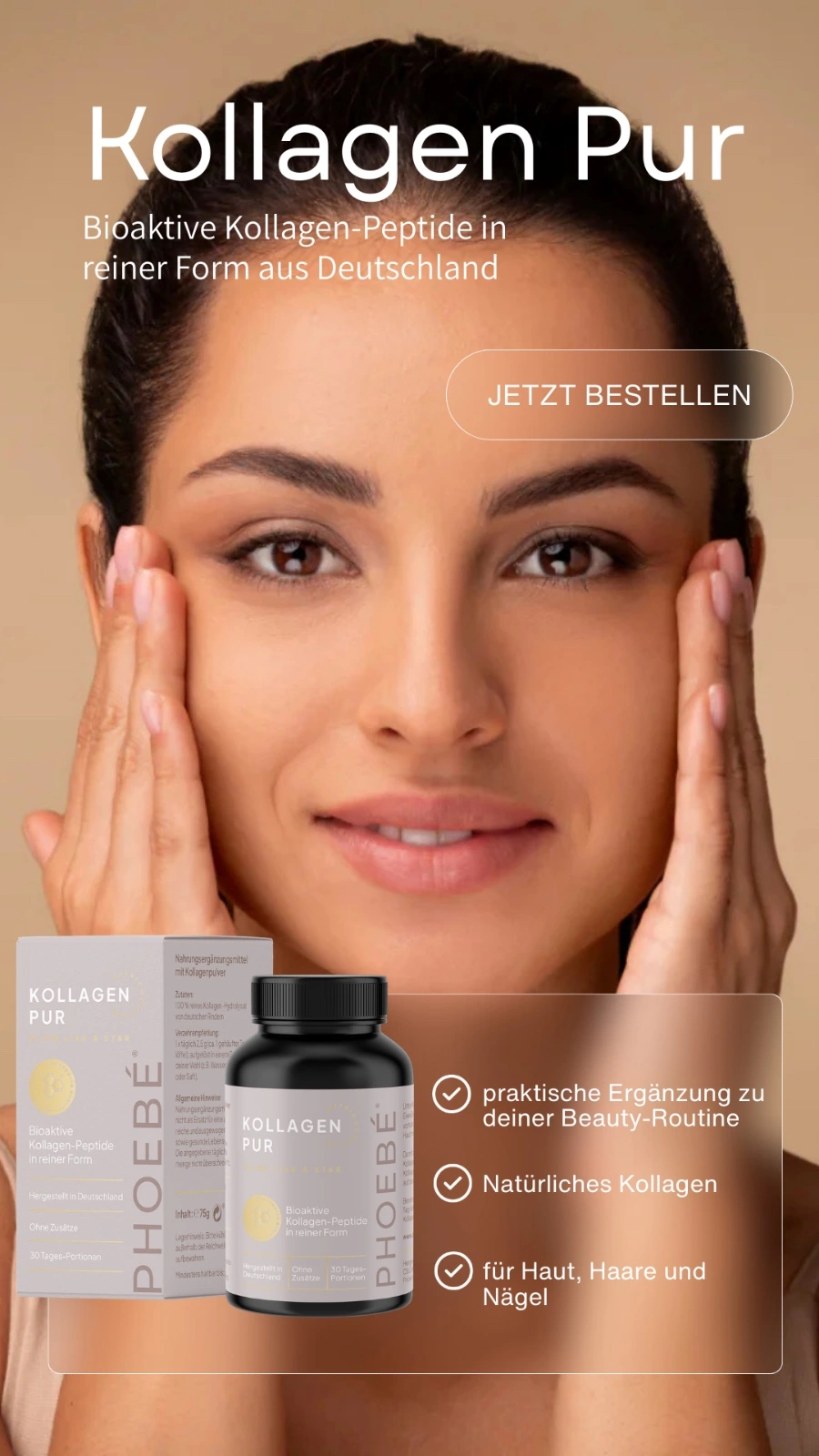 PHOEBÉ – Kollagen Pur mit Porträt