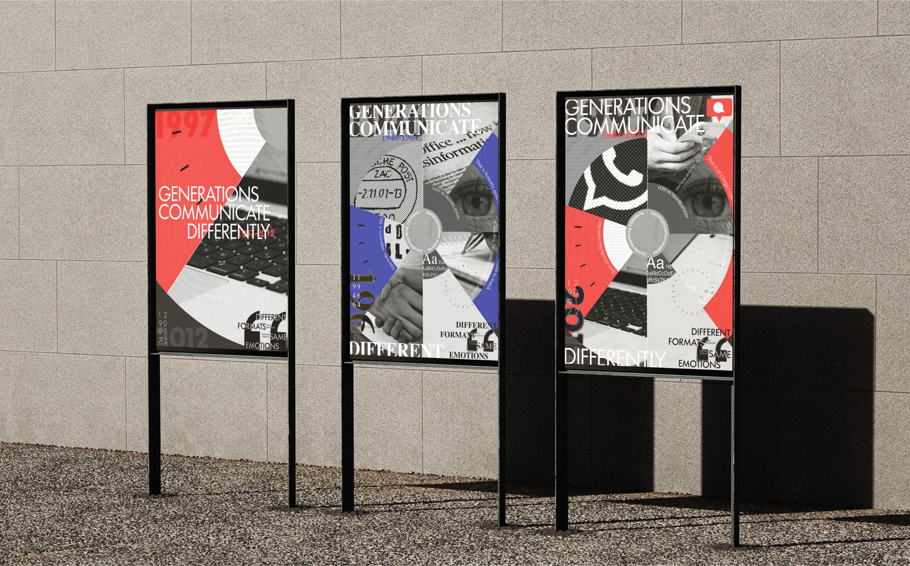 Generations – Plakatserie im Außenraum